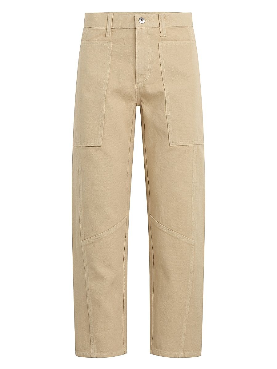 Women's The Krista Mid-Rise Cargo Jeans - Biscotti - Size 30