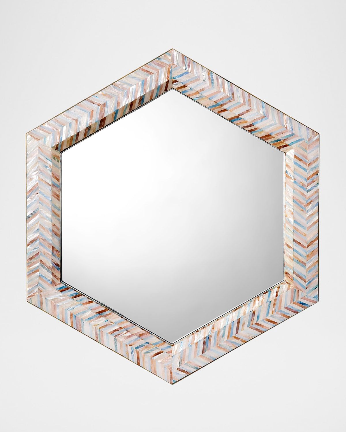 Academy Hexagon Wall Mirror