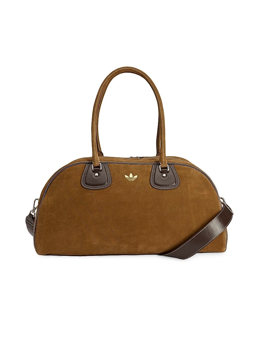 Men's adidas x Wales Bonner Large Suede Bowling Bag - Pantone