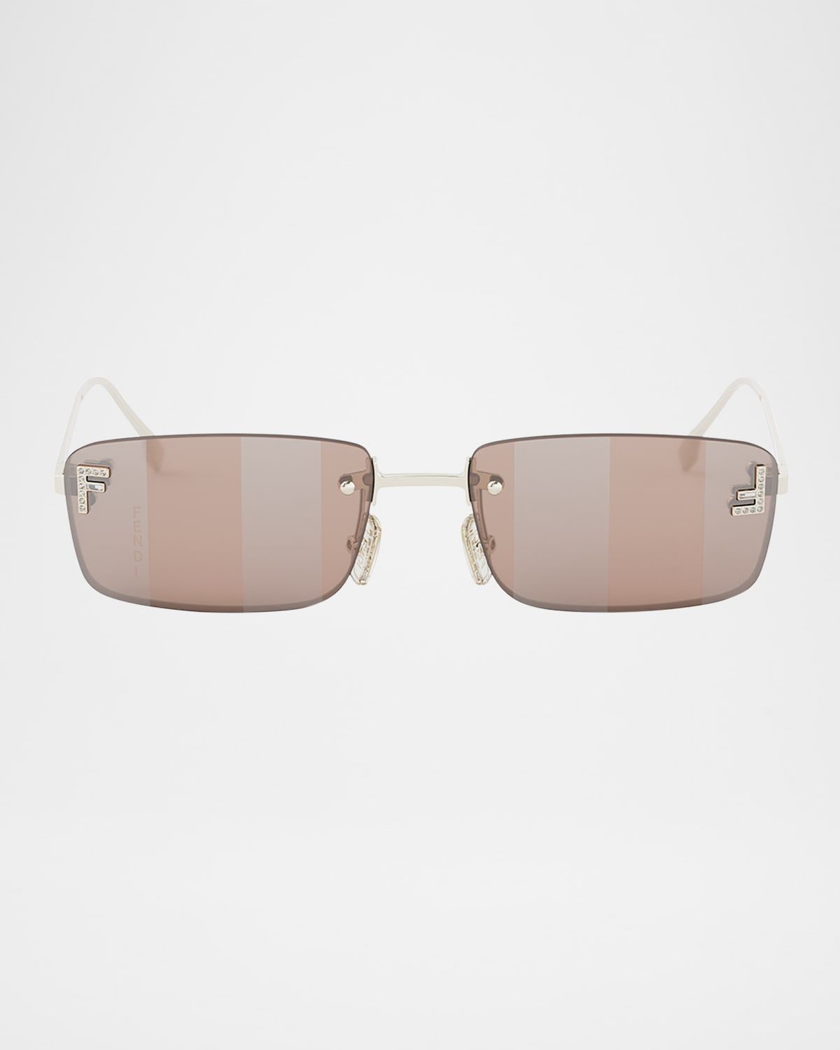 Fendi First Crystalized Logo Sunglasses