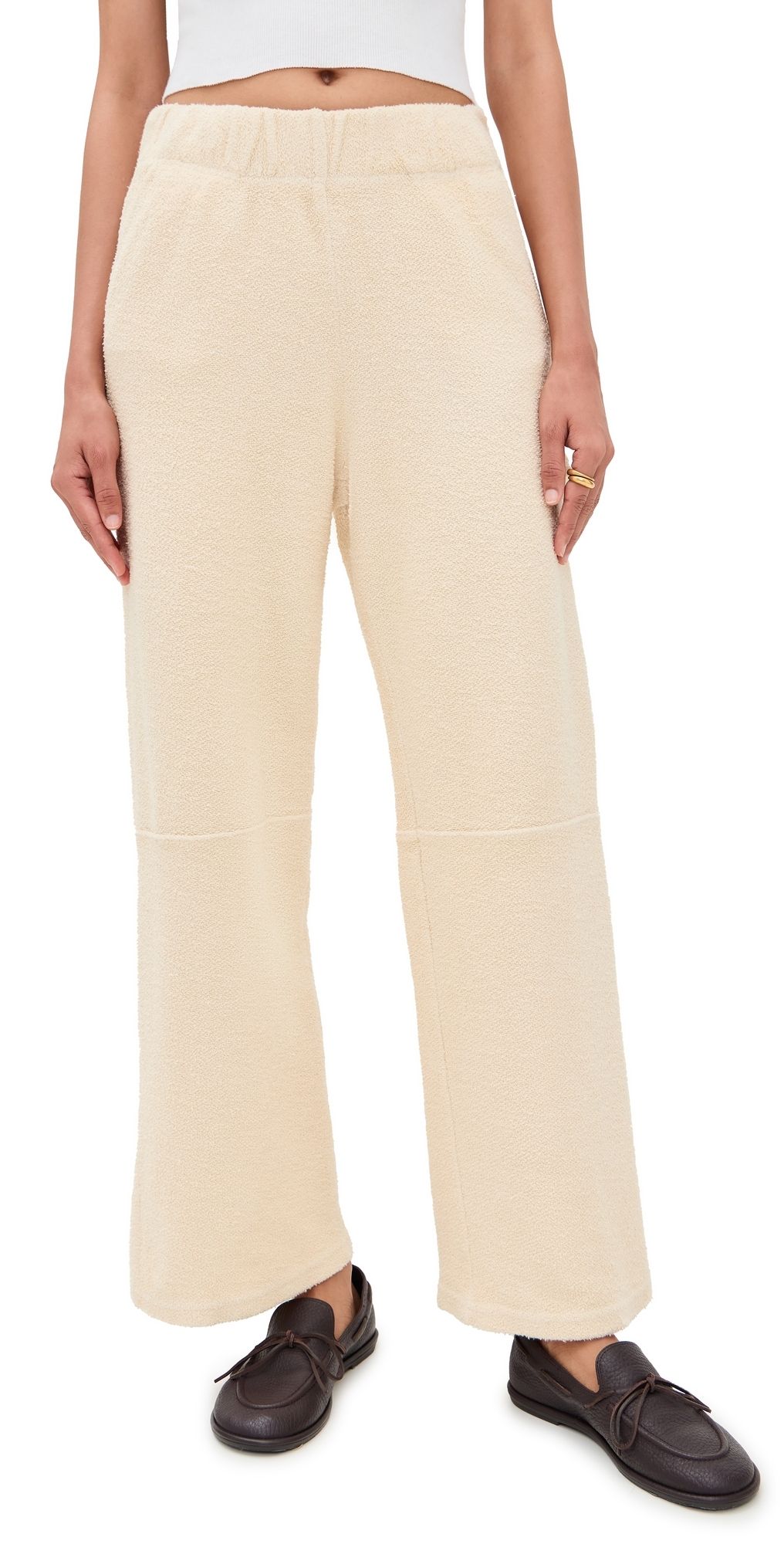 Les Tien Jax Relaxed Carpenter Pants Ivory L