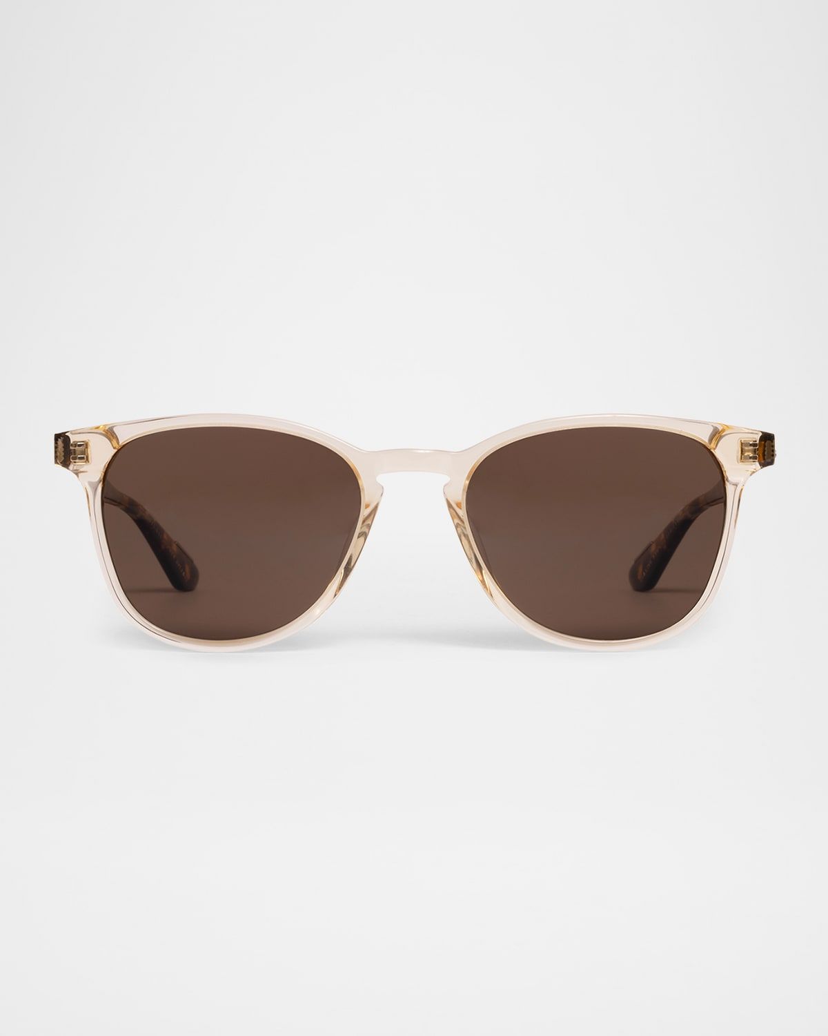 Olivier Acetate Round Sunglasses