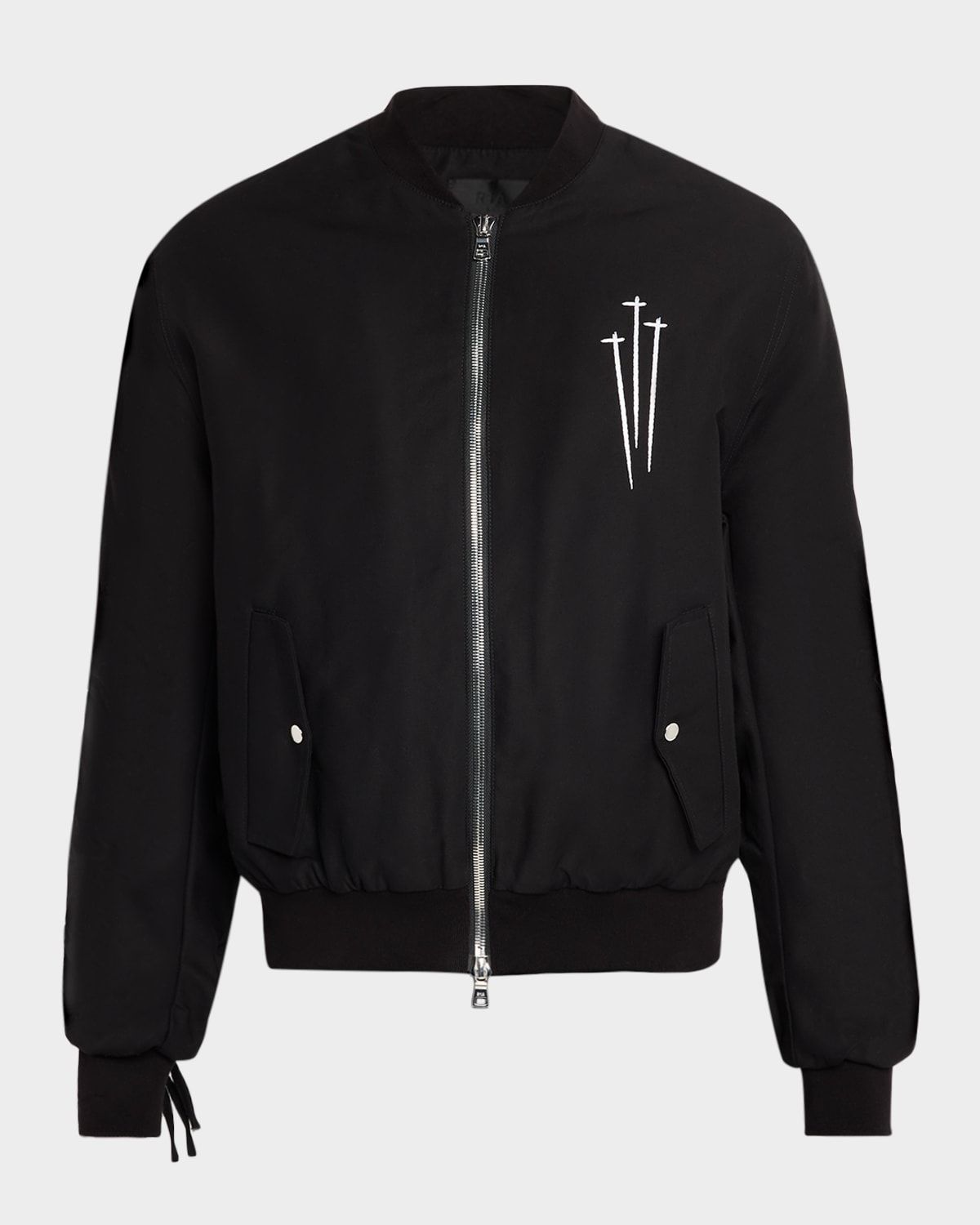 Men & apos;s Kayden Zipped-Back Bomber Jacket
