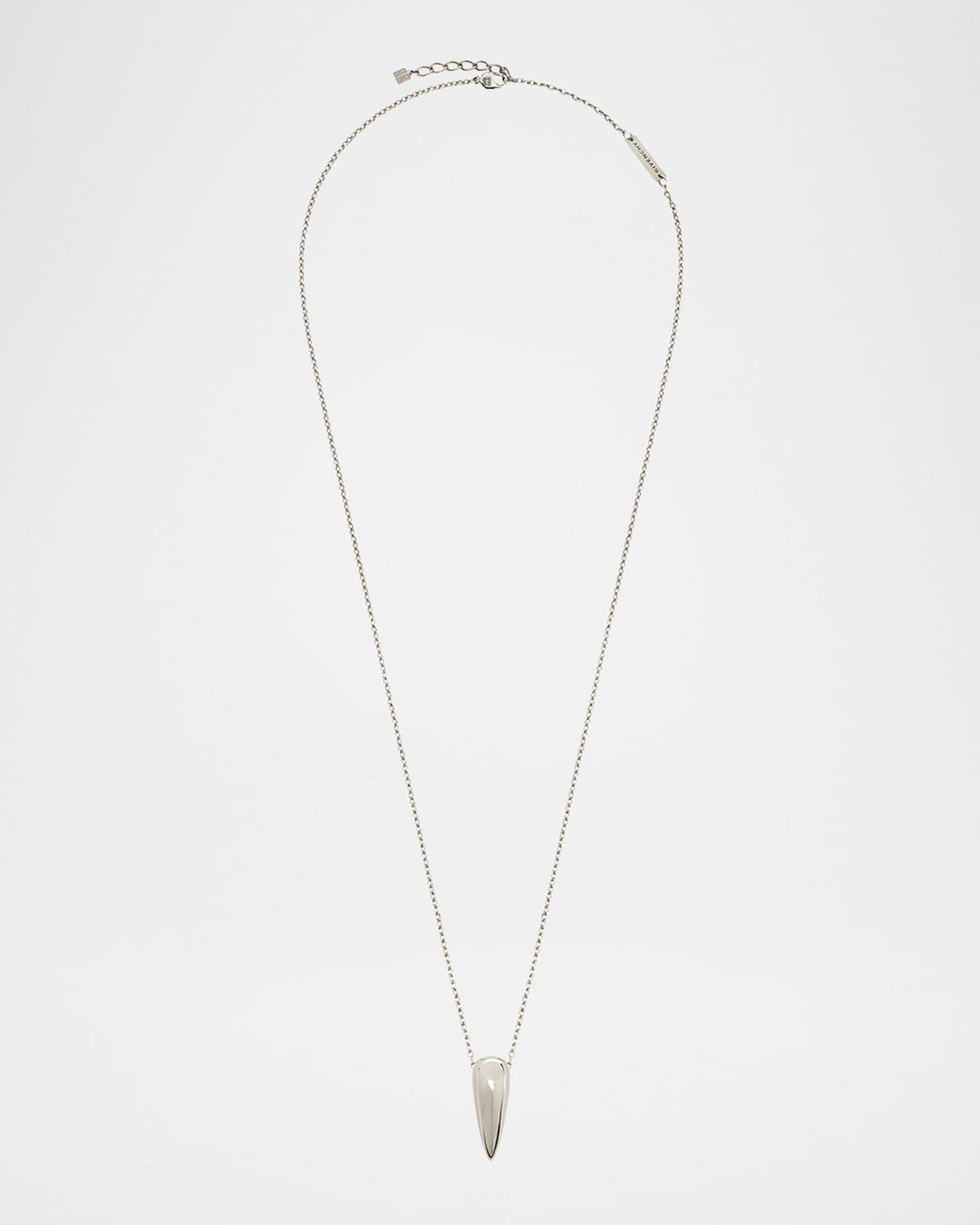 Men & apos;s G Tears Silvery Pendant Necklace