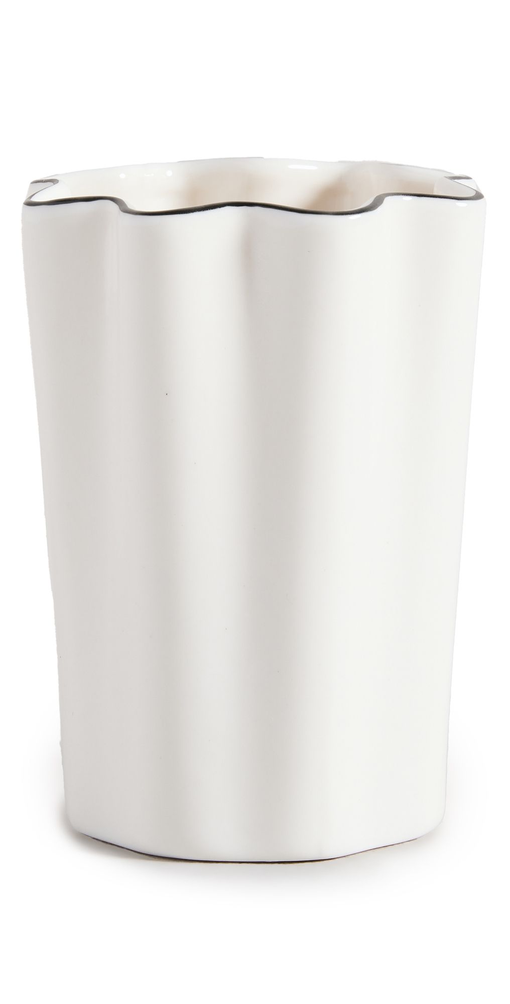 Kassatex Le Marais Tumbler White One Size