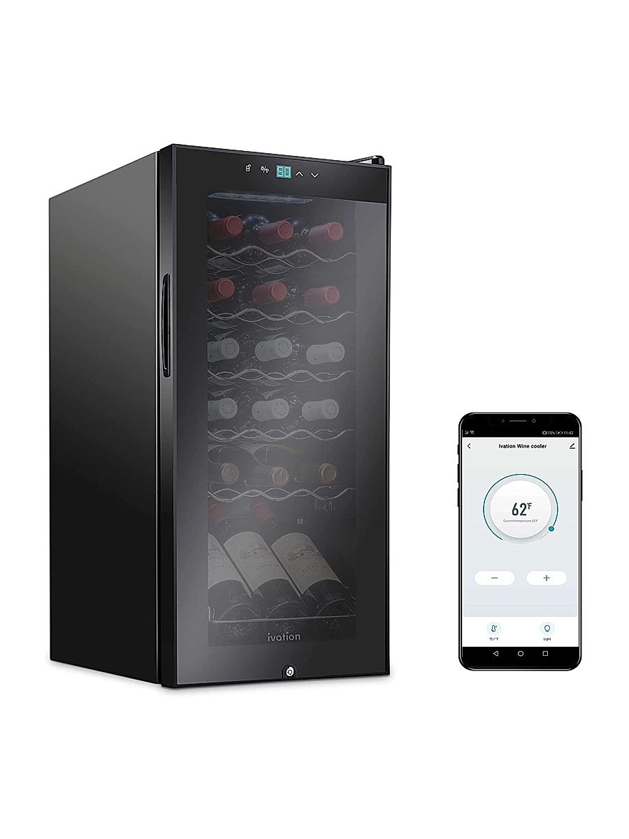 Freestanding Wine Fridge - Black