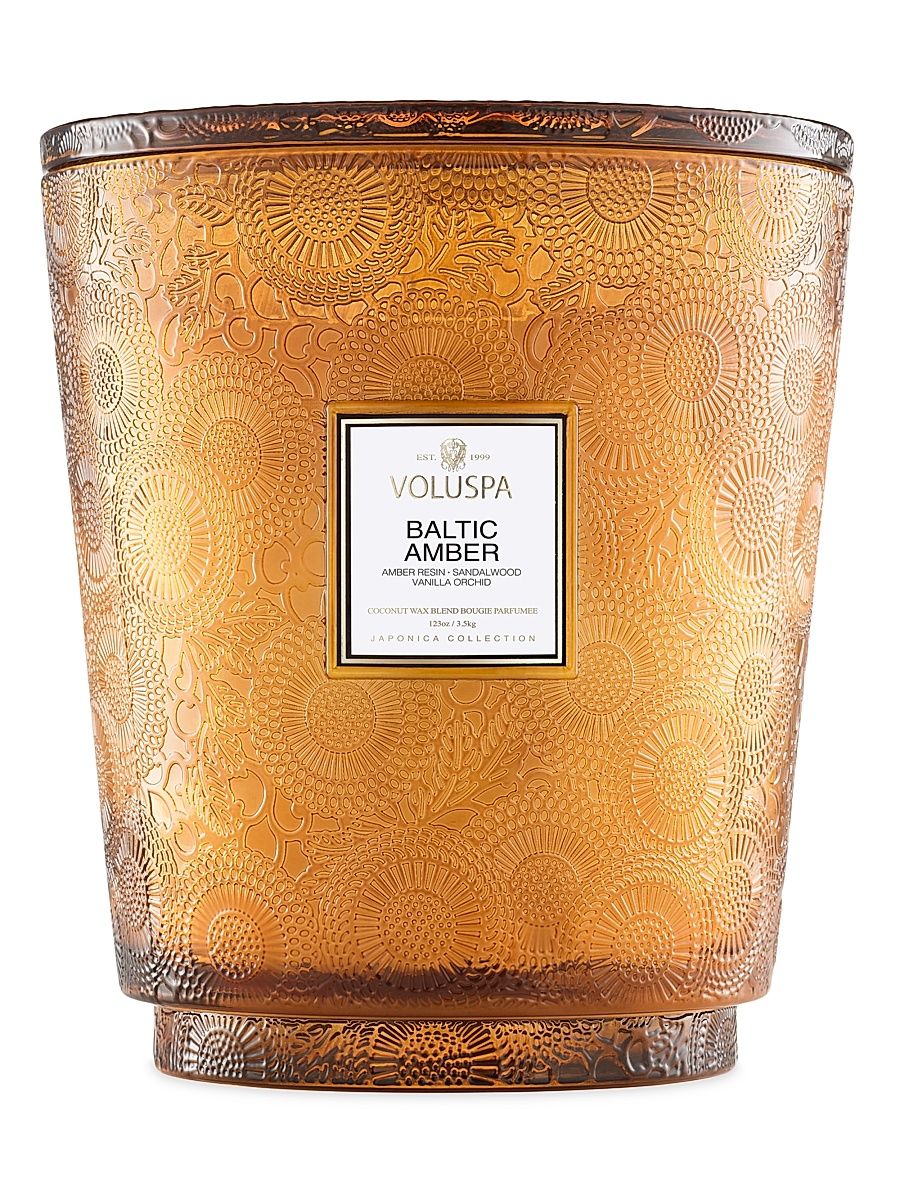 Baltic Amber 5-Wick Hearth Candle