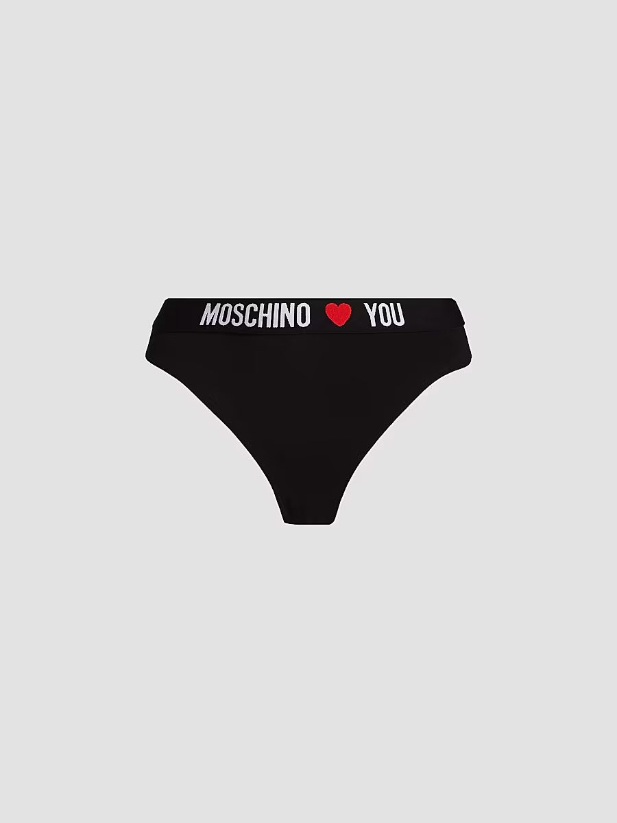 Women's Logo 2-Pack Brazilian Brief - Multi Black - Size XL