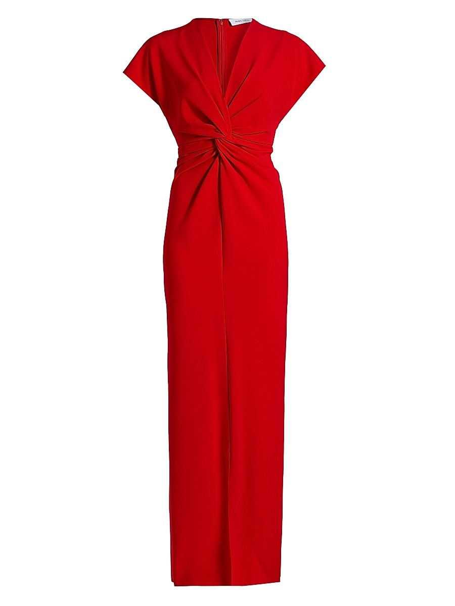 Women's Jackie Twist-Front Gown - Poppy - Size 2