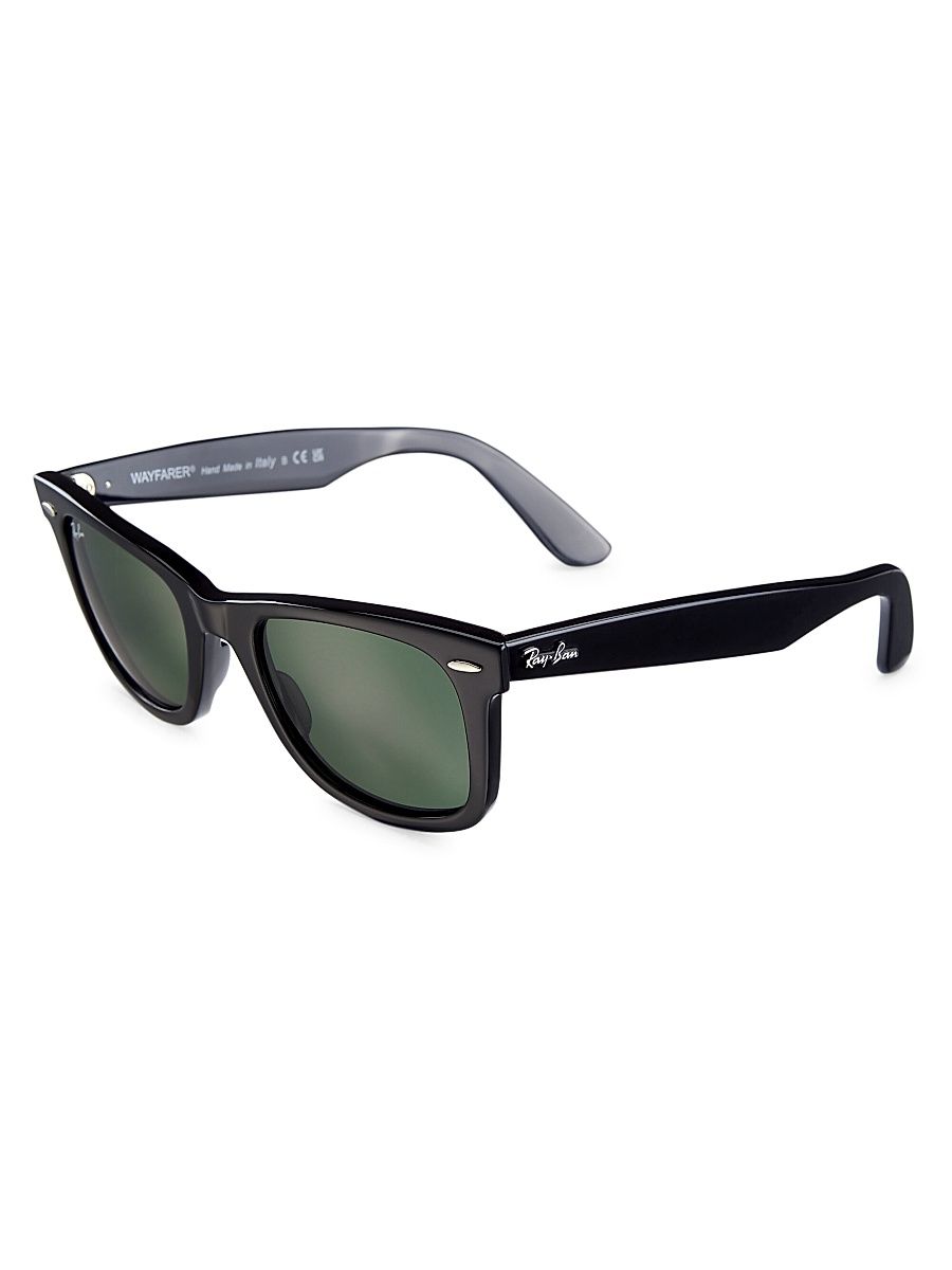 Men's RB2140 41MM Wayfarer Sunglasses - Black