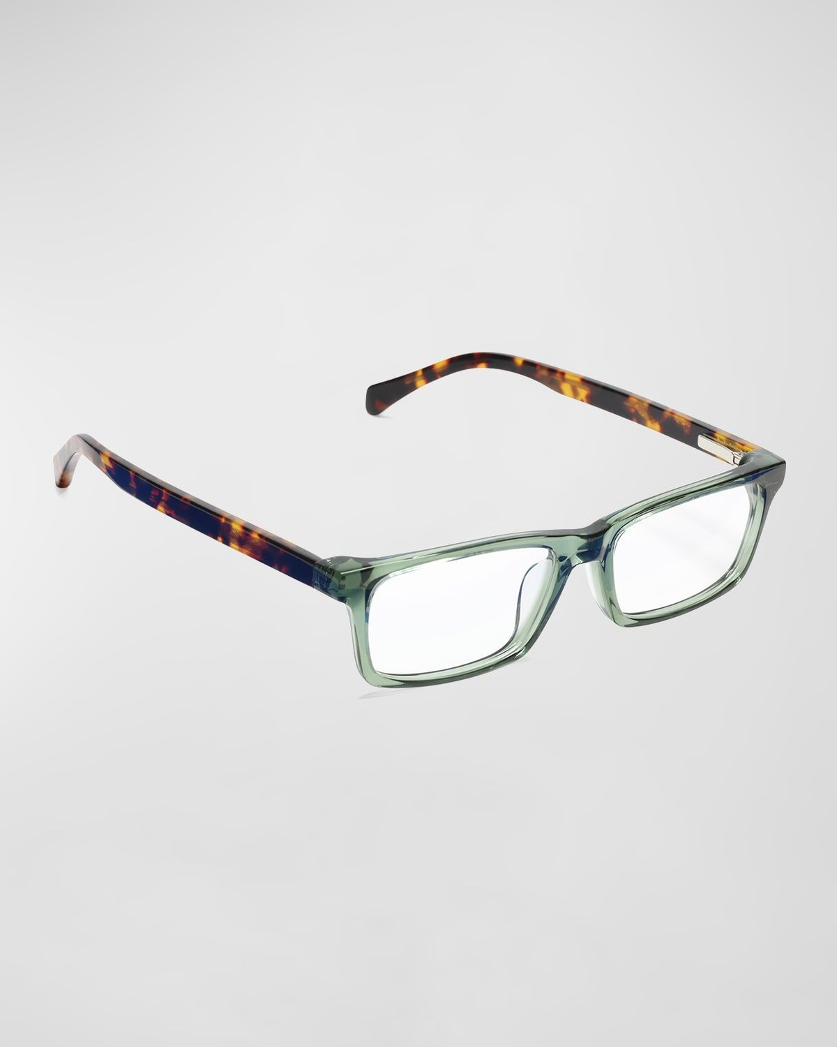 Number Cruncher Rectangle Acetate Reader Glasses