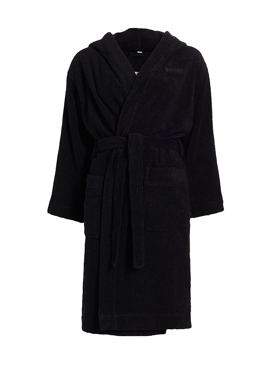 Women's Mos Under Donna-Velmar Robe - Black - Size Medium