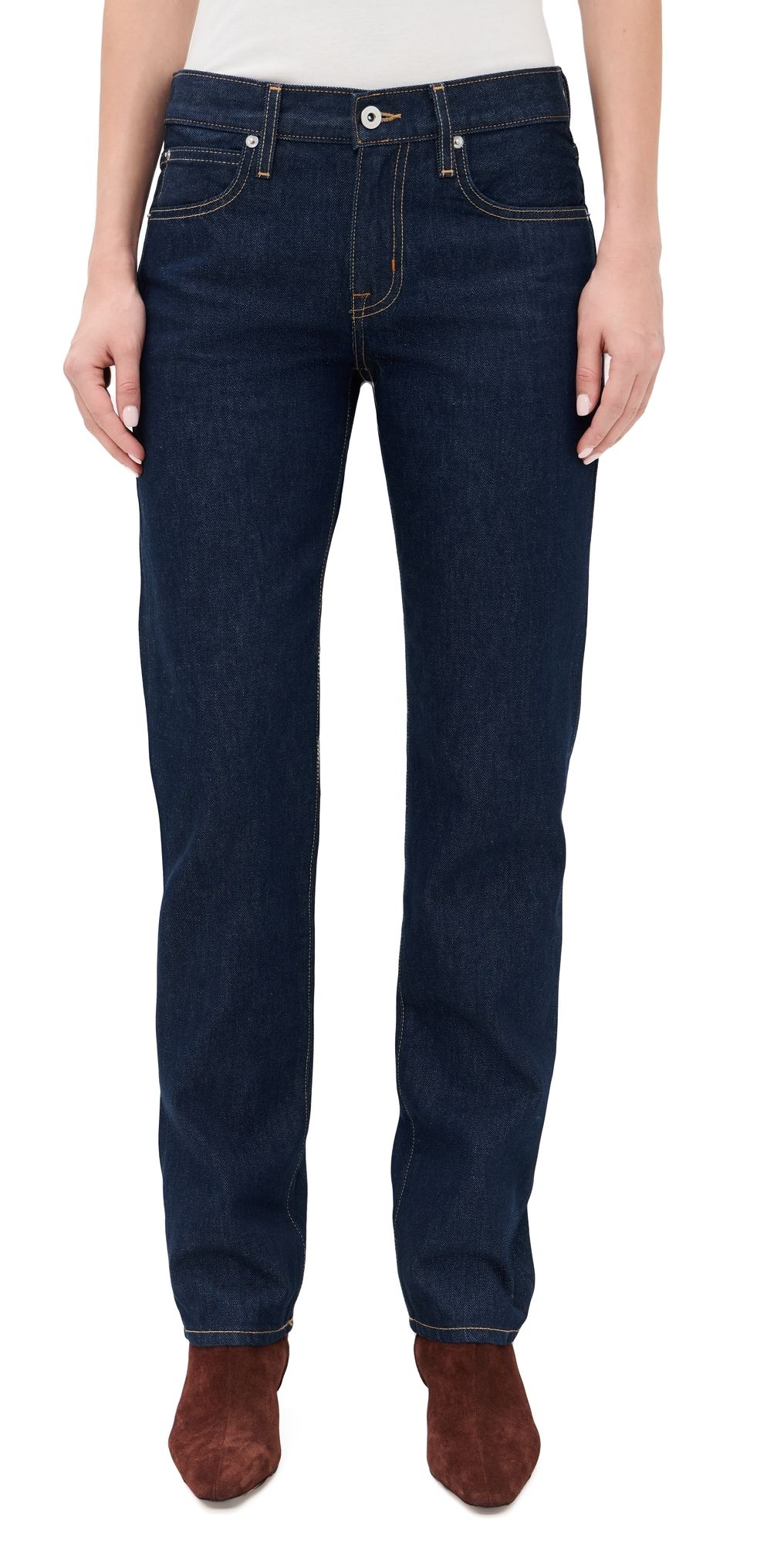 SLVRLAKE Isabel Slim Leg Jeans Midnight Mile 27