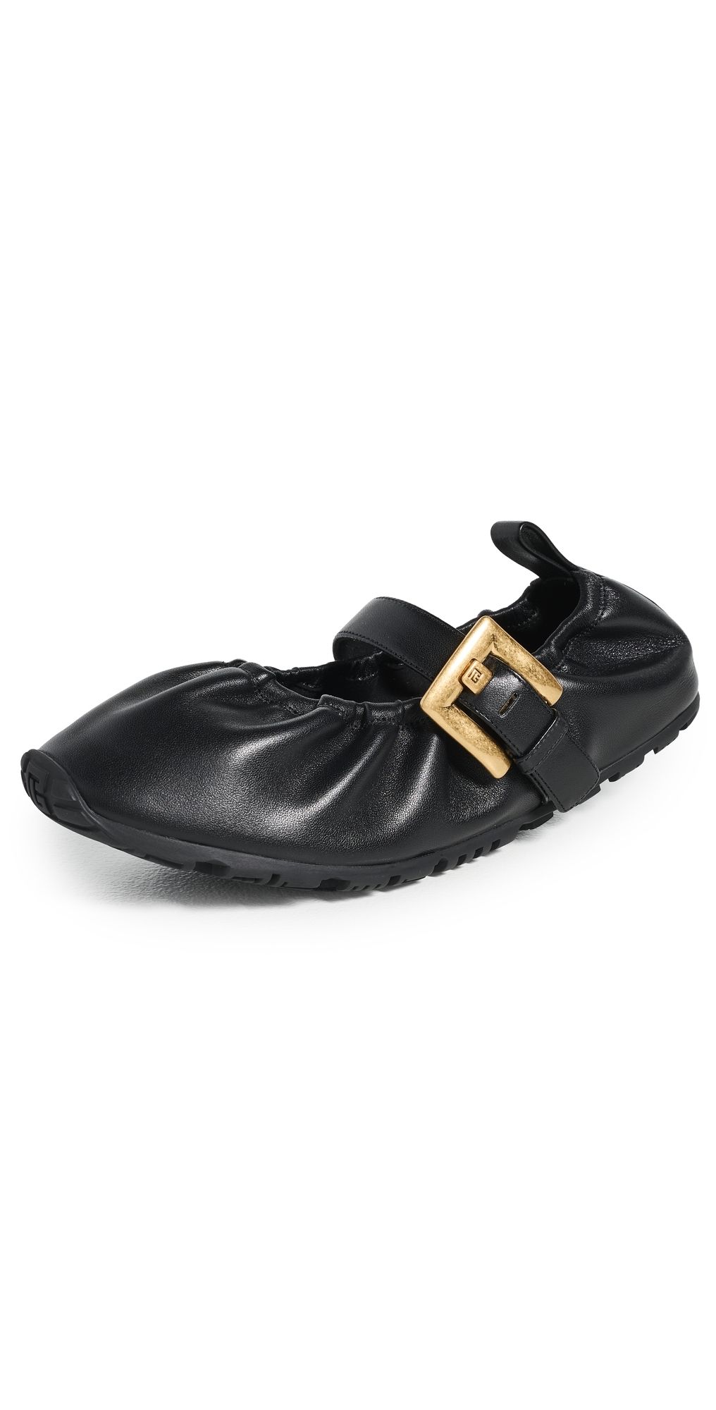 Balmain Racer 45 Ballerina Flats 0PA Noir 39