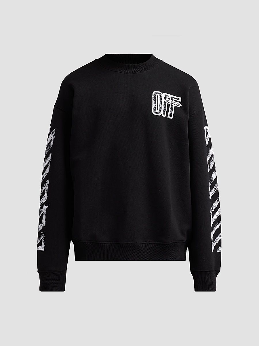 Men's Motion Arrow Skate Crewneck Sweatshirt - Black - Size Small