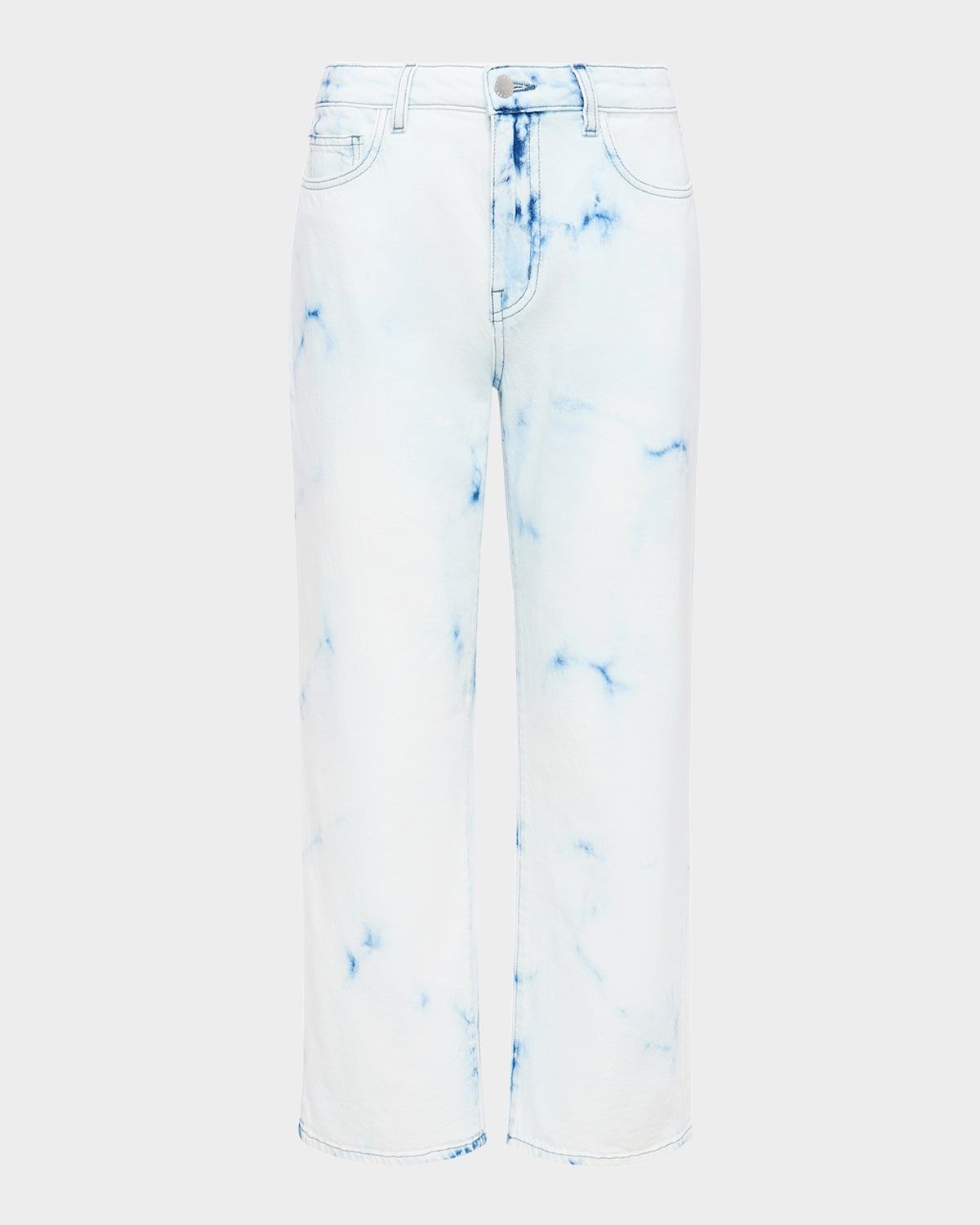 June Ultra-High Rise Crop Stovepipe Jeans