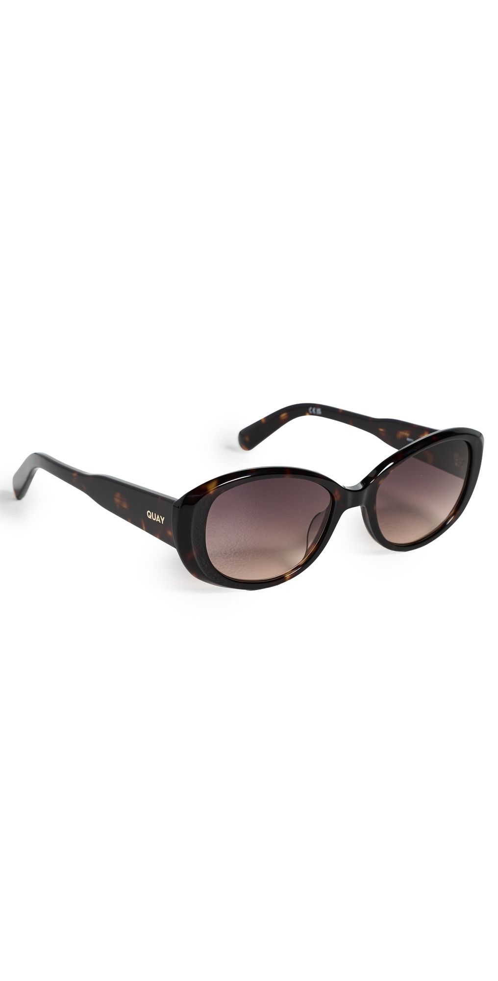 Quay On Brand Sunglasses Dark Tort/Dark Fawn One Size