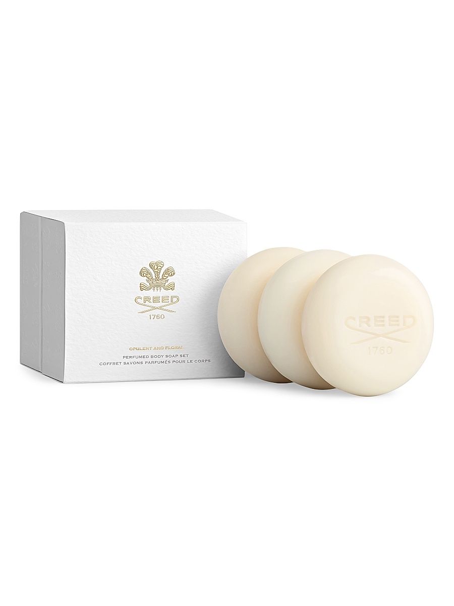 Women's Opulent & Floral 3-Piece Perfumed Body Soap Set