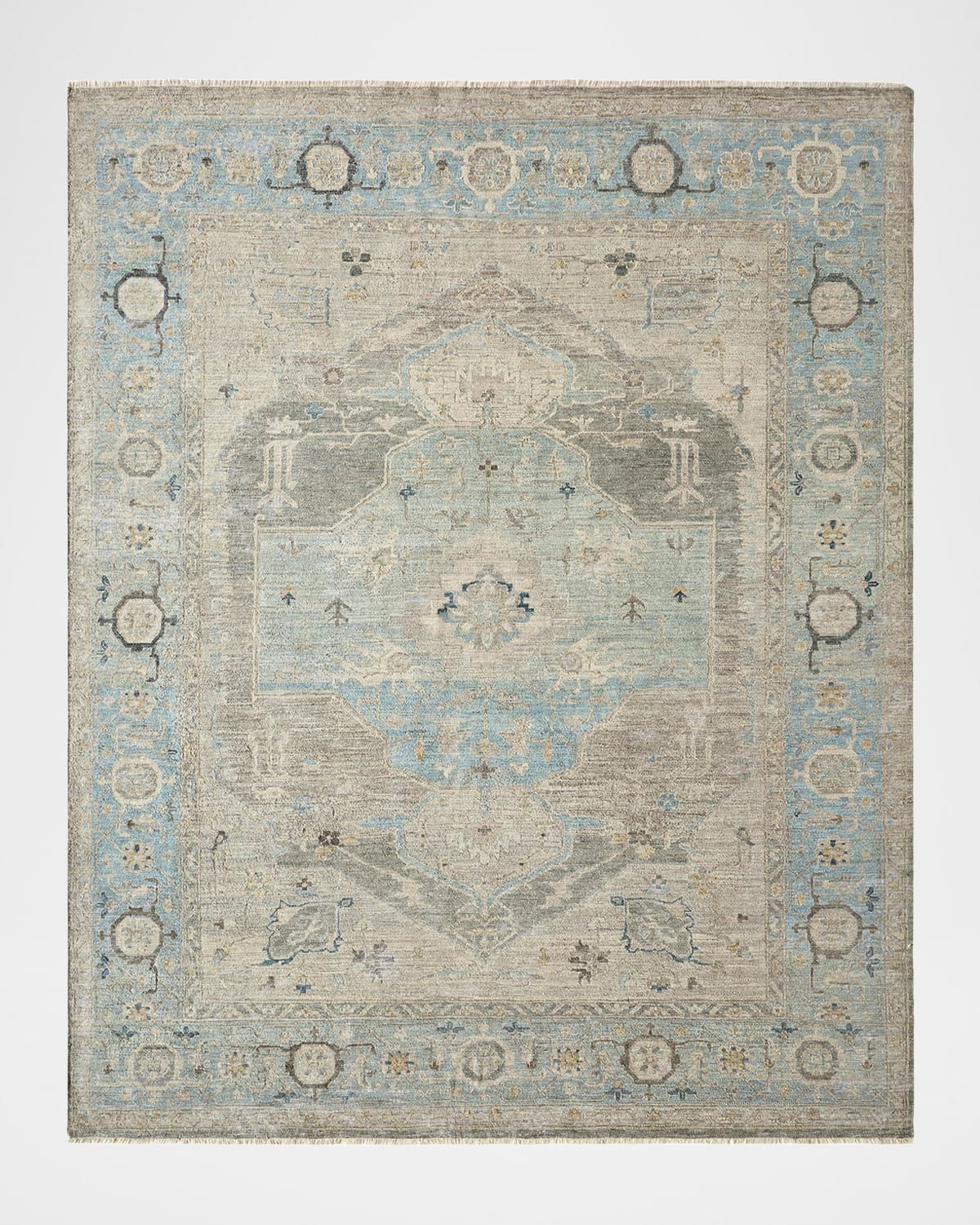 Sterling Hand-Knotted Rug, 8 & apos; x 10 & apos;