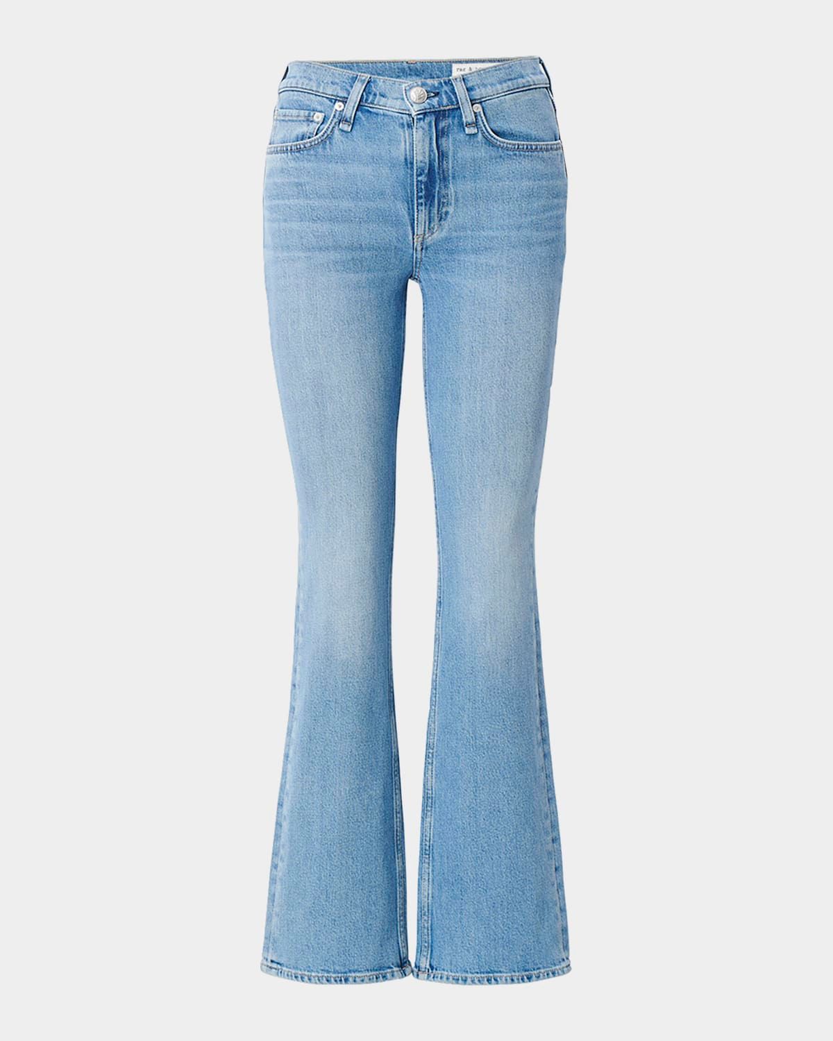 Peyton Mid-Rise Bootcut Jeans