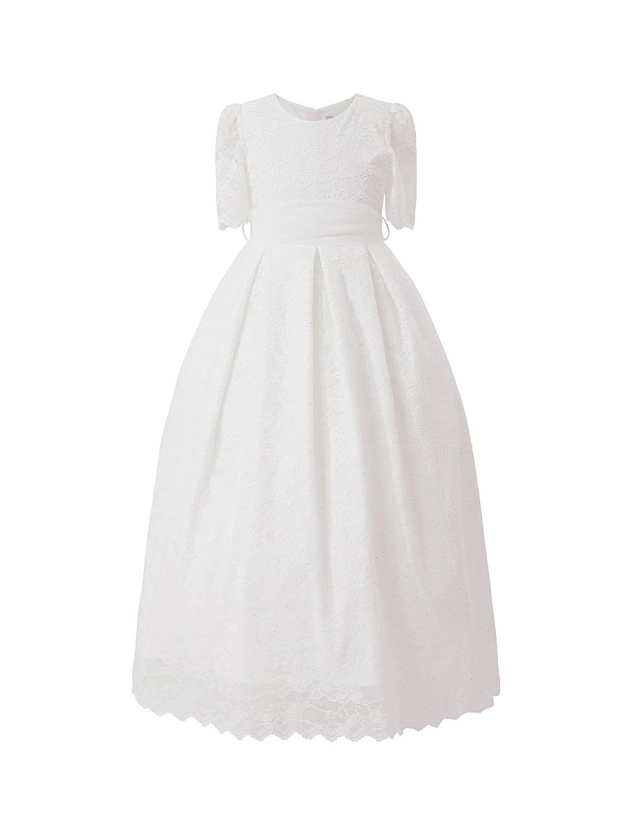 Little Girl's & Girl's Belciana Dress - White - Size 11