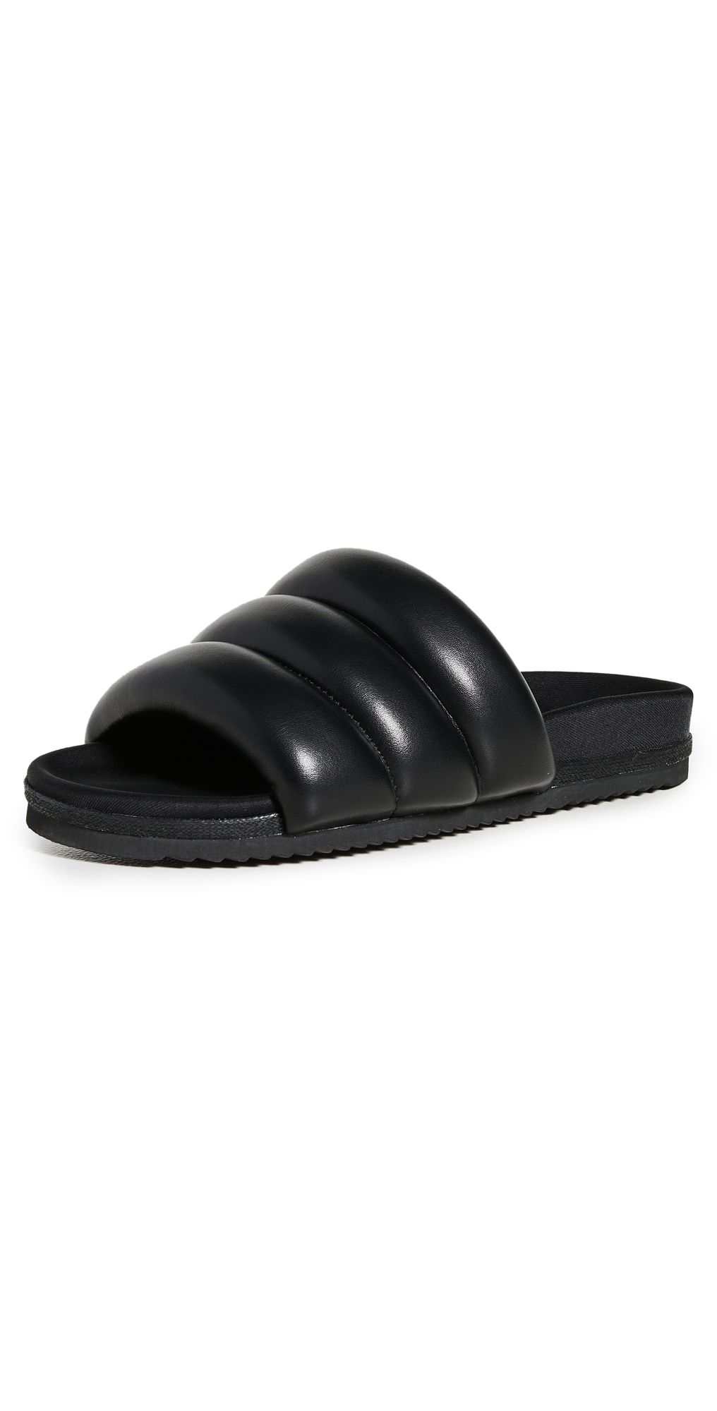 ROAM The Puffy Slides Black 12