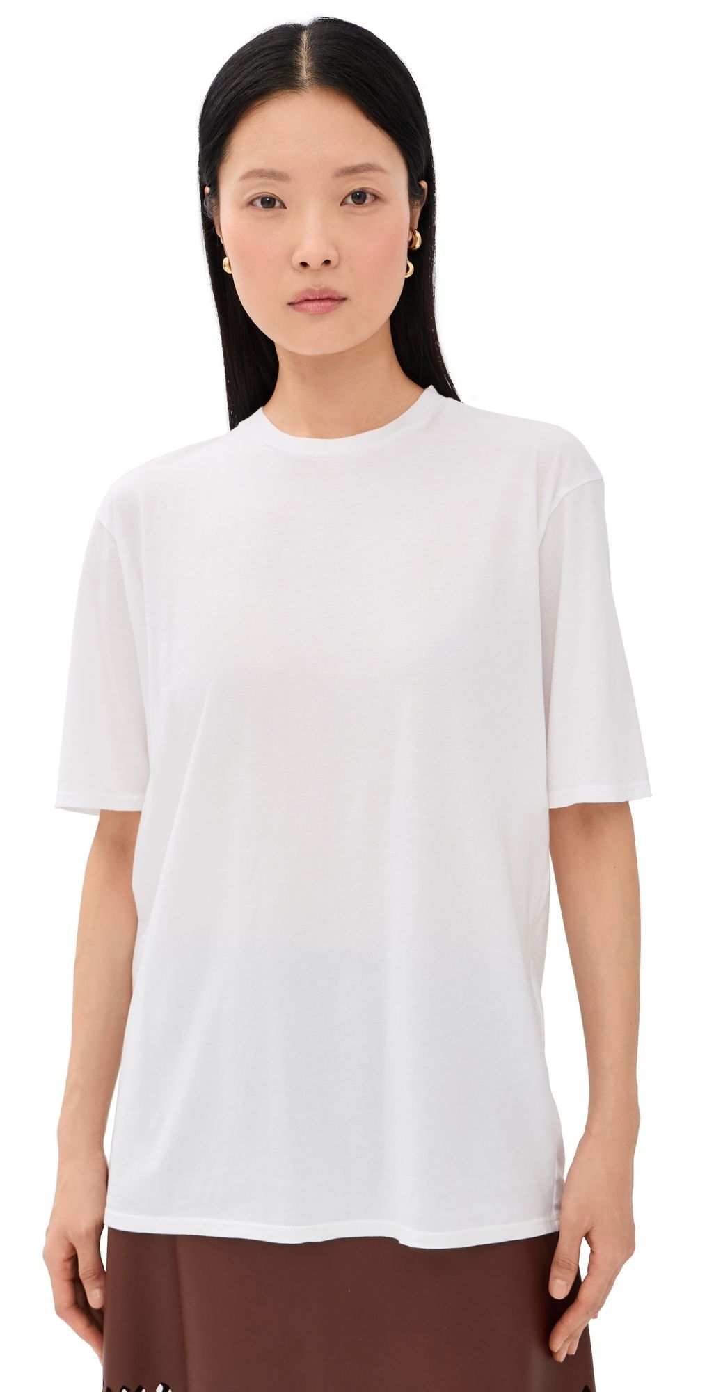 TWP Oversized Long Tee White M