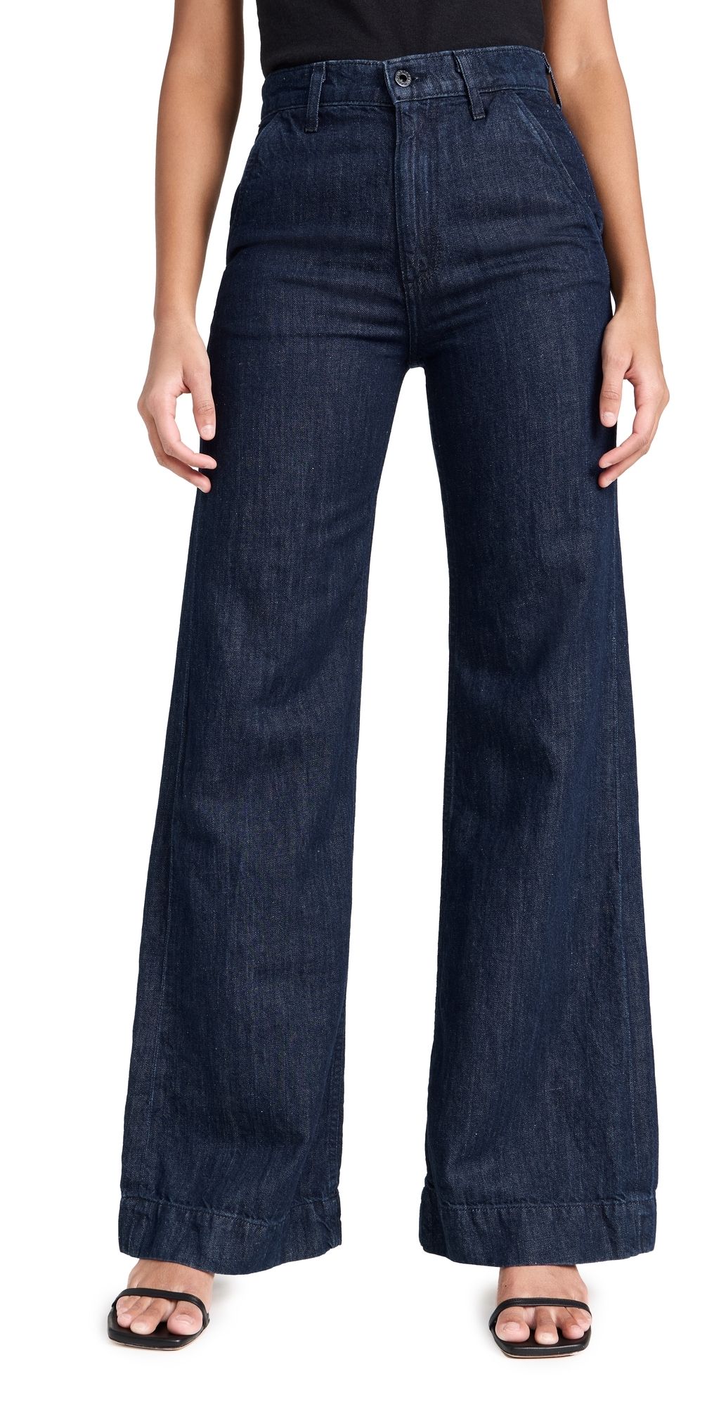 ASKK NY Denim Trousers Indigo Linen Indigo Linen 32