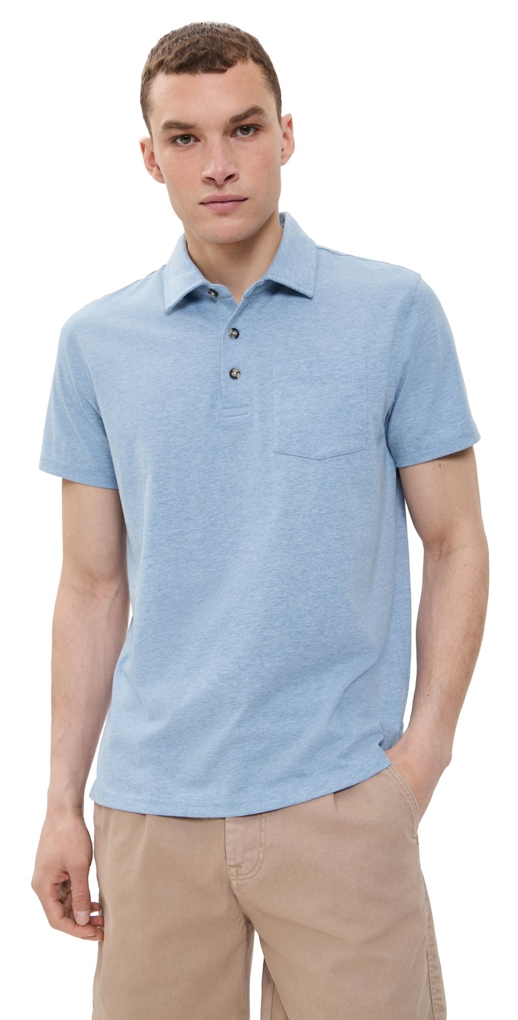 Fair Harbor The Kismet Polo Light Blue M