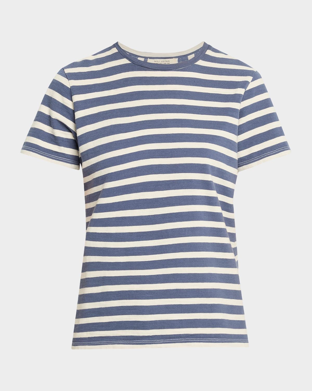 Lana Striped Short-Sleeve T-Shirt