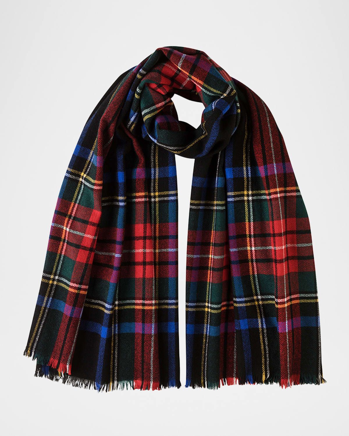 Tartan Cashmere Scarf