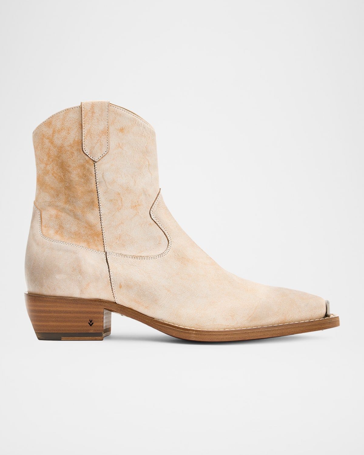 Men & apos;s Walker Tipped Leather Western Boots