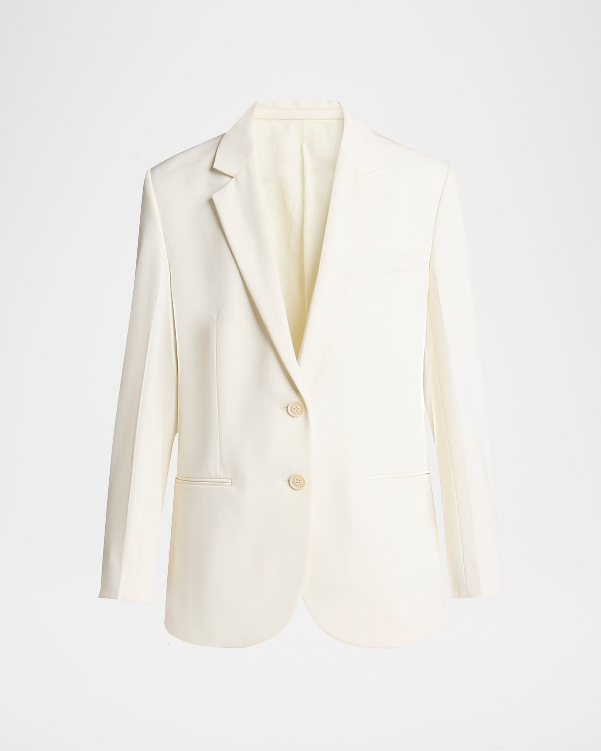 Classic Tailored Wool-Blend Jacket