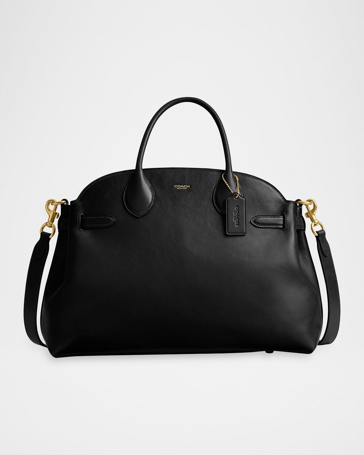 Empire 40 Carryall Leather Top-Handle Bag