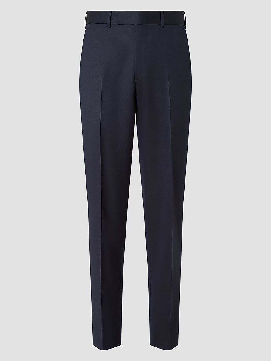 Men's Trofeo 120mila Wool Pants - Navy Blue - Size 44