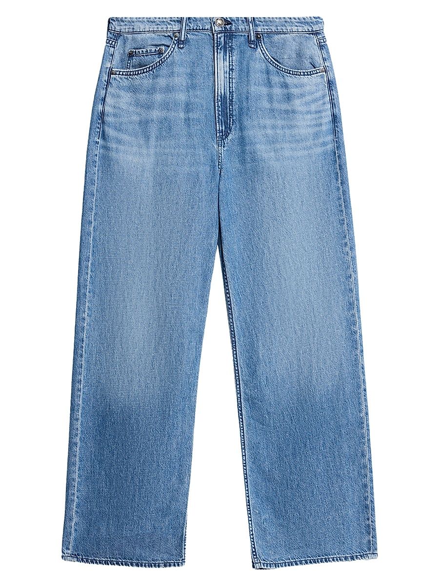 Women's Featherweight Logan Wide-Leg Jeans - River - Size 32