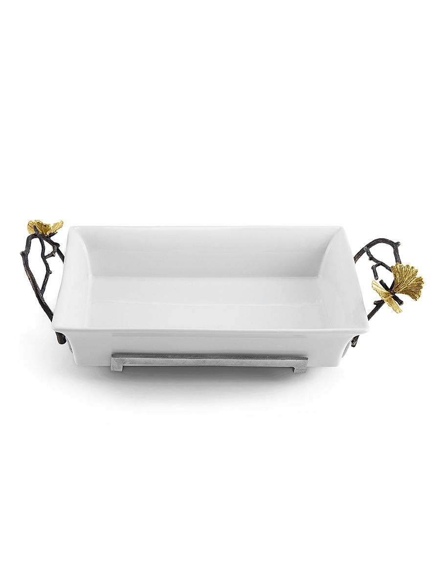 Butterfly Ginkgo 2-Quart Casserole Dish