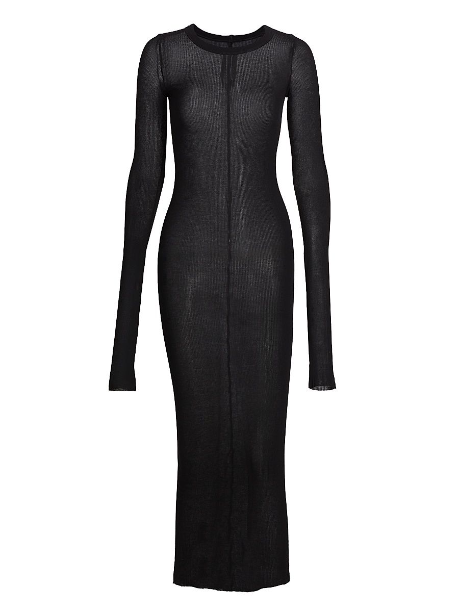 Women's Porterville Sheer Maxi Dress - Black - Size 6