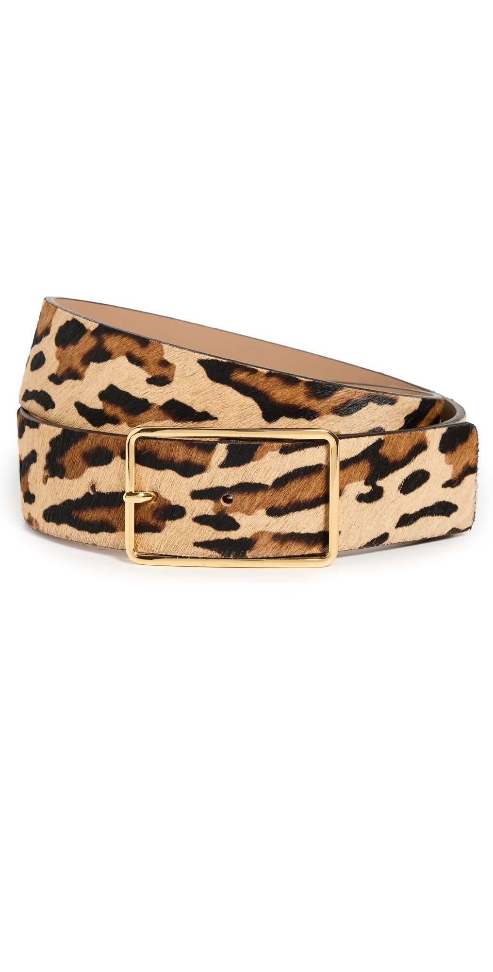 B-Low The Belt Milla Calf Hair Belt Leopard Gold XS