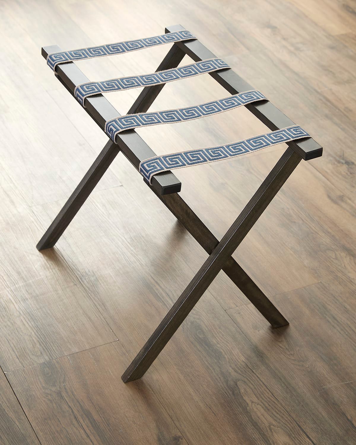 Greek Key Luggage Rack
