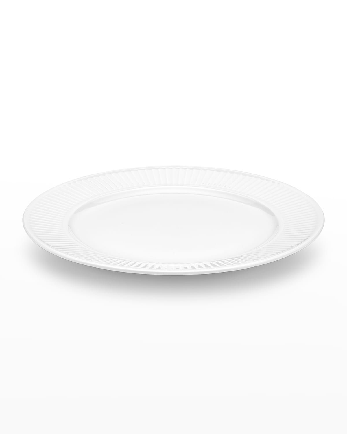 Plisse Set Of 4 Dinner Plates - 11"