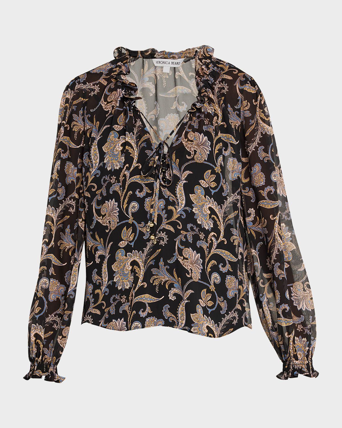 Hickory Paisley Blouse