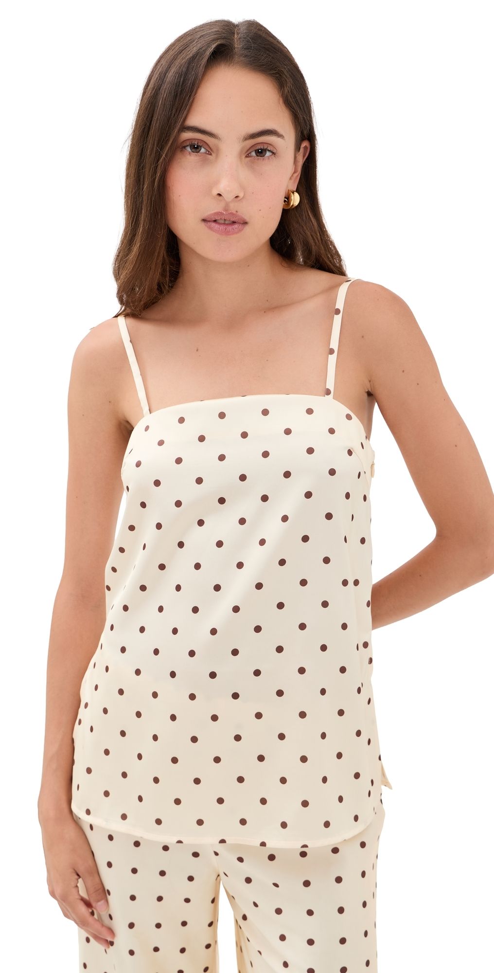 Madison the Label Santos Top Lemon w/ Choc Spot S