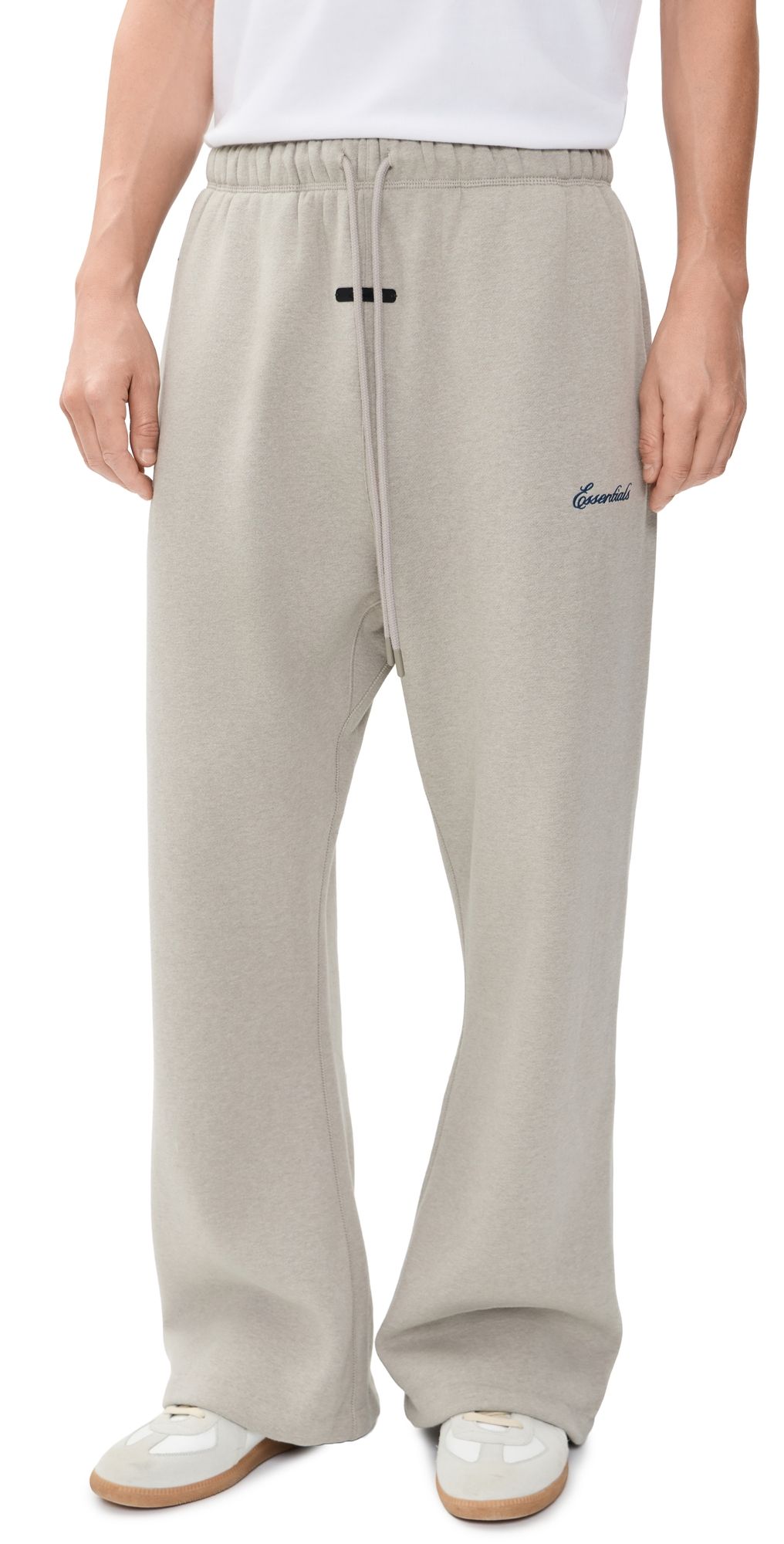 Fear of God Signature Classic Fit Flare Sweatpants Pyrite Heather XL