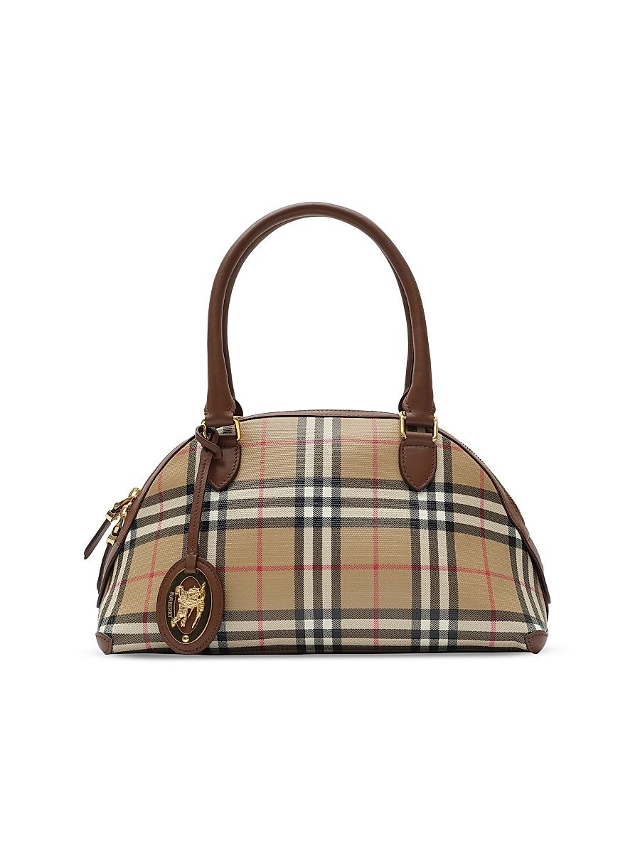 Women's Primrose Small Check Top Handle Bag - Archive Beige
