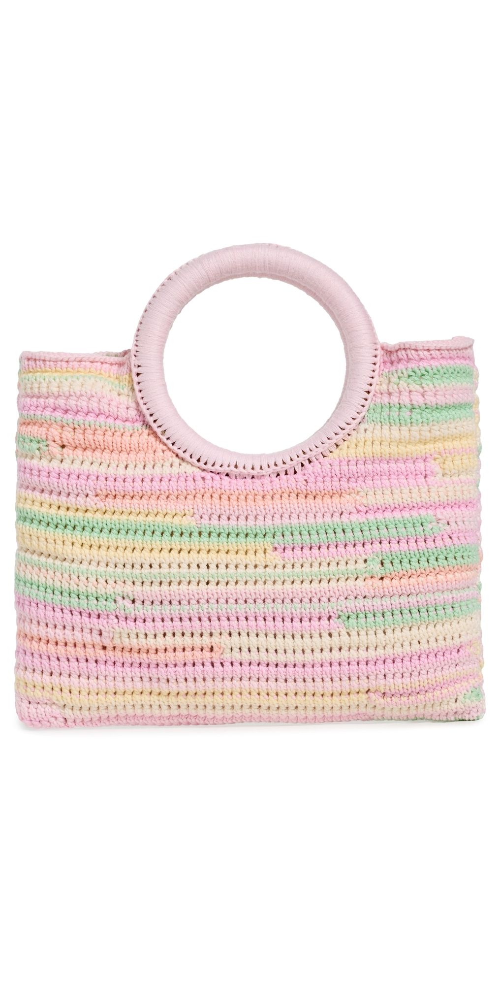 LoveShackFancy Velle Pouch Tropical Swirl One Size