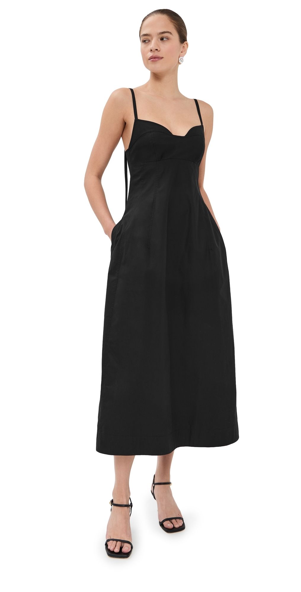 CO Bustier Cut Dress Black S