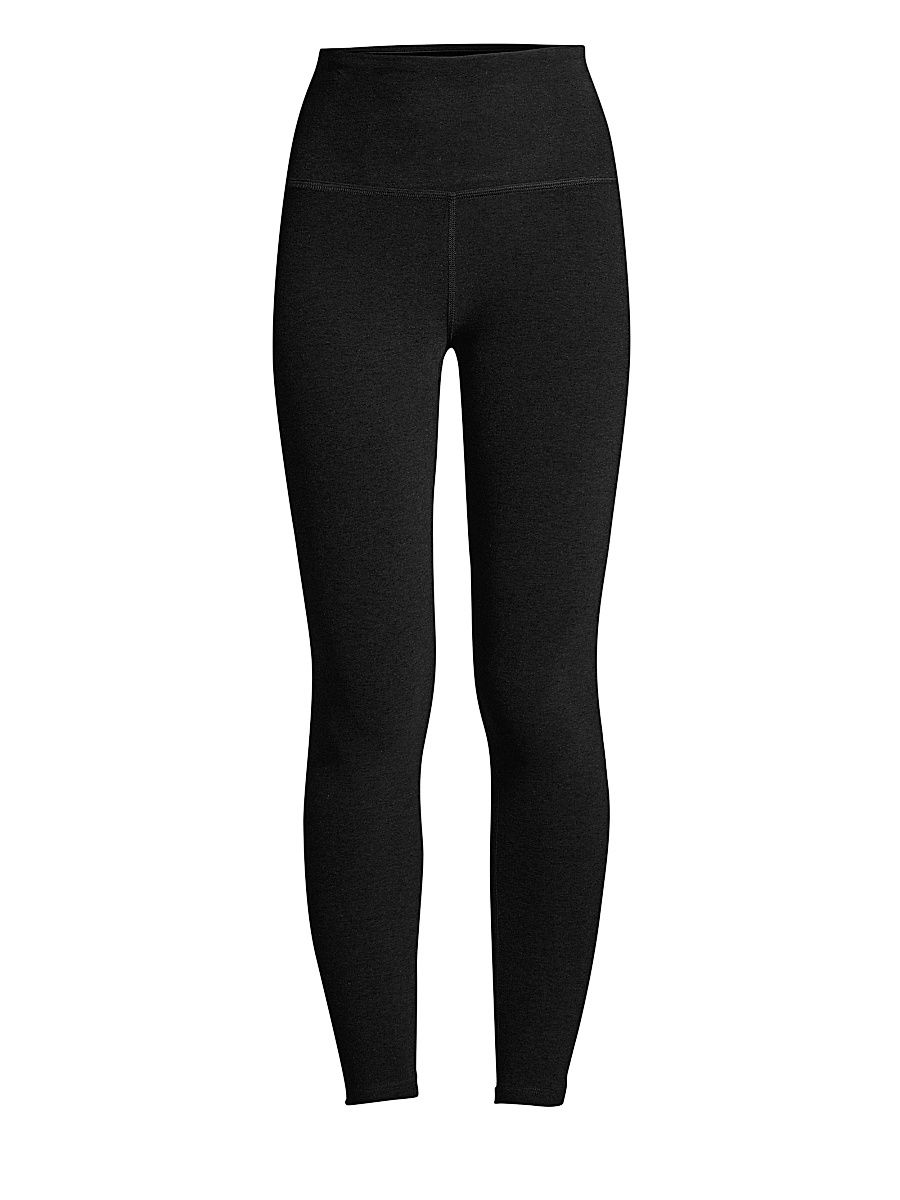 Women's Spacedye Caught In The Midi High-Waist Leggings - Darkest Night - Size XL