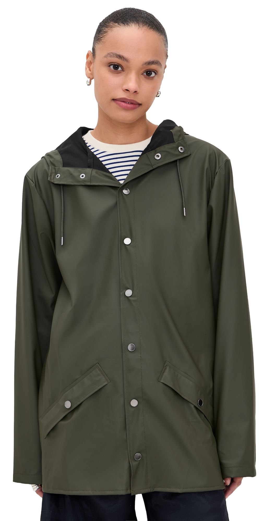 Rains Rain Jacket Green XL