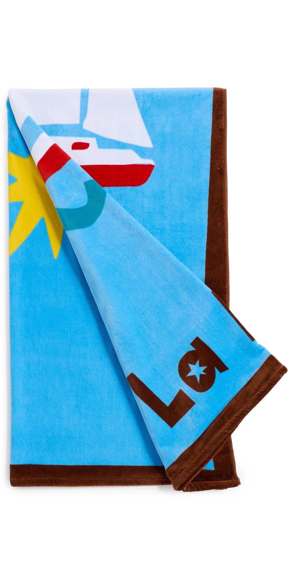 Jonathan Adler Playa La Mer Beach Towel Blue One Size